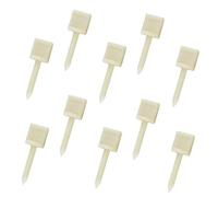VICASKY 10 chiodi in nylon per tiro con l'arco, accessori per tiro con l'arco, durevoli e leggeri, per il fissaggio della carta di destinazione e attività all'aperto