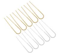 VICASKY 10 forcine per capelli retrò a forma di U in elegante accessorio per capelli da donna, per matrimoni e occasioni speciali, design antiscivolo, senza tempo
