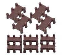 VICASKY 10 mini corridoi in miniatura per microscena, giocattolo decorativo in miniatura per bambini, giocattolo per la casa, decorazione della casa