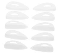 VICASKY 10 Paia Adesivo Per L'isolamento Delle Ciglia Sollevare Frustata Riutilizzabile Professionale Pastiglie Cuscinetti Per Arricciare Le Ciglia Pad Silicone Bianca Gel Di Silice