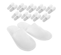 VICASKY 10 Paia Ciabatte Usa e Getta per Ospiti con Punta Chiusa Antiscivolo e Morbide Scarpe da Casa e Spa Leggere per Viaggi Hotel Matrimoni e Ospitalità