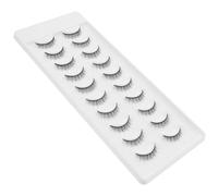 VICASKY 10 Paia Ciglia Finte Alto Esile Frustata Jumbo Sferza La Frangia Ciglia Pre-incollate Striscia Ciglia Spesse Soffici Trucco Ciglio Estensioni Ciglia Soffici Fibra Di Alta Qualità