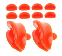 VICASKY 10 pezzi accessori fai da te per giocattoli di peluche, becchi di plastica per progetti creativi e semplici pezzi di ricambio per figure di animali e giocattoli