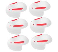 VICASKY 10 Pezzi Angolo Anticollisione in Silicone Carta Da Parati Protezione Da Tavolo Per Bordo Protettore Protettori Saltare i Dadi Tappo Copertina Impatto Bianca Gel Di Silice