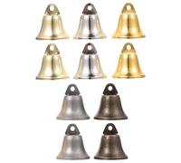 VICASKY 10 Pezzi Campana Manuale in Ferro per Bovini e Cavalli, Suono | Lunga Distanza, Allarme Anti Smarrimento, Superficie Liscia, Colore Brillante