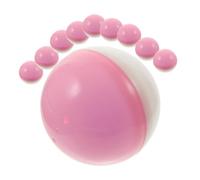 VICASKY 10 pezzi - Contenitore per capsule di caramelle per macchine di gomma da masticare, palline vuote, contenitore di plastica, contenitore per capsule, palla vuota multifunzionale