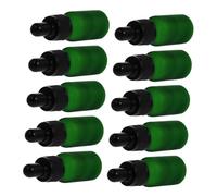 VICASKY 10 pezzi Creative Travel Storage Glass Bottle for Essential Oils Frosted Leak Liquid Dispenser For Home and DIY Projects