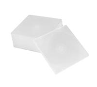 VICASKY 10 pezzi Custodie CD Singole Trasparenti in Plastica Resistente Dvd Portatile Supporti CD Dvd Pratici e Leggeri per Conservazione Sicura