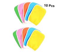 VICASKY 10 Pezzi Esfolianti per Doccia Utilizzo Comfortevole Rimuove Morta e Sporcizia Casuali Accessorio per Bagno Colore Casuale