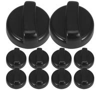 VICASKY 10 Pezzi Manopola di Controllo 8mm per Riscaldatore da Esterno, Kit Ricambio Compatibile Stufa a Gas Patio, Accessori per Parti Riscaldamento Portatile e Fornello a Gas