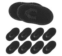 VICASKY 10 Pezzi Pettine Massaggiante in Silicone per Capelluto Uomo Spazzola Shampoo Morbida Portatile e Multifunzione per Pulizia e Rinforzo Capelli Mini Pettine Tascabile da Viaggio