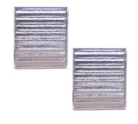 VICASKY 10 sacchetti riutilizzabili in alluminio isolati per alimenti, leggeri, termici, per pranzo, snack, con guarnizione adesiva, per picnic, viaggi, campeggio