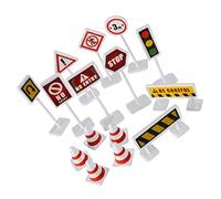 VICASKY 10 Set Giocattoli Educativi per Miniature per Insegnare Sicurezza AI Materiali Sicuri e Interattivi Didattico per Rafforzare