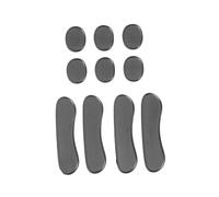 VICASKY 10 smorzatori a tamburo neri per esercitarsi con cuscinetti in gel