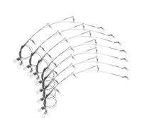 VICASKY 100 Fili con Girelle Neri Resistenti per Bass e Linee Leader Leggere e Flessibili per e Attrezzatura Surf Fishing