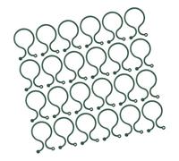 VICASKY 100 morsetti di supporto per piante verdi da giardino per pomodori e piante rampicanti, clip da utilizzare per sostenere la crescita delle piante per progetti in giardino