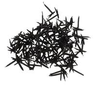 VICASKY 100 Pezzi Artigli di Plastica Realistici per Decorazione di Halloween, Accessori per Giocattolo Corvo, Design Unico, Facile Installazione e Manipolazione