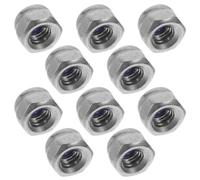 VICASKY 100 Pezzi Dadi di Bloccaggio M3 in Acciaio Inox 304 Nylon | Set Dadi Filettati, Larghezza 5, 5mm, Montaggio Manuale, Sostituzione Diretta, per Elettronica e Meccanica