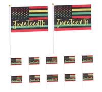 VICASKY 100 Pezzi Mini Flags Sticks Handheld Country Flags For Independence Day And Memorial Day Patriotic Freedom Garden Accessories For National Celebrations And Sports Events