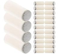 VICASKY 100 Pezzi Pz Punte di Ricambio per Stecca da Biliardo in Plastica Accessori Resistenti per Stecche da Pool Punta Protettiva per Mani e Prevenzione Danni Leggera e Facile da