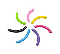 VICASKY 100 Pezzi striscia piegaciglia pastiglie ricarica ricariche inserti frustata ciglio bigodino accessori colorati per piegaciglia accessori per piegaciglia