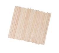 VICASKY 100pezzi Cera per Capelli Stick in Legno Spatole per Ceratura Bastoncini Cera Monouso Adatto Tutte le Cere Depilatorie Facile da Usare per Uso Professionale e Domestico