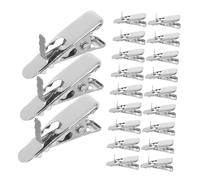 VICASKY 100pezzi Morsetti Coccodrillo Piccoli per Ornamenti per Albero di Natale Decorazioni Floreali e Artigianato Fai da Te