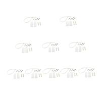 VICASKY 100sets Fissaggi Antiribaltamento Per Kit Ancoraggi Per e Protezione Per e Domestici Facile Installazione e Stabilità