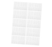 VICASKY 10fogli Pellicola in Silicone per Unghie Pellicola Ausiliaria per Manicure Francese Estesa in Silicone senza Tracce Adesivi per Unghie Estese di Supporto per Manicure Francese