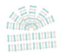 VICASKY 10pcs Miniatura Legno Realistico Picket Fence Per Micro Paesaggi Case Delle Bambole E Giardini In Miniatura Recinzione Decorativa Per Progetti Creativi