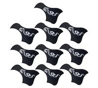 VICASKY 10pezzi Battipenna per Chitarra in Pvc Autoadesivo Resistente Graffi e Unghie Decorazione per Chitarra Acustica Elettrica e Basso Accessori