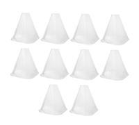 VICASKY 10pezzi Copertura Leggera Isolata per Ombrellone e Piante da Esterno Coperture Riutilizzabili per Mini Coperture e Protezione Antigelo per Piantine