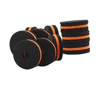 VICASKY 10pezzi Cuscinetti in Feltro per Batteria Gommini Cuscinetto in Feltro Accessori per Batteria Set di Cuscinetti in Pratici per Batterie