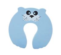VICASKY 10pezzi Fermaporte Adorabili Per Antipizzicamento Eva Sicurezza Flessibile e Resistente Colore Blu Adatto Per Porte Di Casa e Stanza Dei Giocattoli