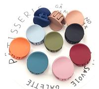 VICASKY 10pezzi Mini Barrettes Per Capelli Forma Rotonda Fermagli Antiscivolo Color Macaron Per Ragazze e Bambine Accessori Decorativi Per Feste e Quotidiano