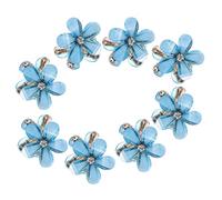 VICASKY 10pezzi Mini Fermagli Forma di Fiore per Capelli Accessori per Capelli Piccoli Adatti per Ragazza Ragazza Decorativi