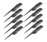 VICASKY 10pezzi Pettine Coda Pieghevole Pettine Per Capelli Denti Fini Pettini Per Dividere i Capelli e Intrecciare i Districante Per Parrucchieri Da Viaggio Compatto Per Donne e Ragazza