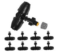 VICASKY 10pezzi Raccordi per di Irrigazione Goccia Connettore per Irrigazione Goccia Componenti per Sistemi di Irrigazione da Kit di