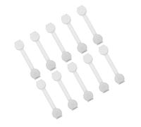 VICASKY 10pezzi Serrature Di Sicurezza Per Ragazzo Ragazza Ragazza Chiusure Per Frigorifero Serrature Di Sicurezza Per Casa Adesivi Senza Perforazione Per Armadi Elettrodomestici