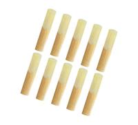 VICASKY 10pezzi Soprano Clarinet Reeds Force Replacement Clarinet Reeds for Musical Instruments Accessories Practical for Beginners and Professionals