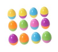 VICASKY 12 Pezzi Cartoni Animati Timbro Uova di Pasqua Ciotola di Cocco Abito Coniglietto per Ragazze pinzatrice Lumaca Morire hawaiane a Forma di Carino Studente Giocattolo