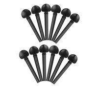 VICASKY 12 pezzi ebano Oud Tuning Pegs sostituzione Strumenti Strumenti Strumenti Oud Tuning Pegs Pesce Occhio Facile Tuning