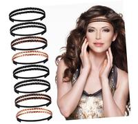 VICASKY 12 Pezzi Fasce Intrecciate Elastiche per Design Boho e Accessori per Occasione e Stile Acconciatura