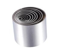 VICASKY 12 Pezzi Stampini Rotondi in Acciaio per Argilla e Pasta Modellabile Cutter Hollow Punch per Biscotti Fustelle Circolari per Cerchi Utensili per Modellismo e Cucina