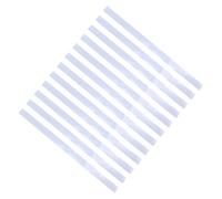 VICASKY 12 pezzi Strisce Riflettenti Autoadesive per Tachimetri Ottici Adesivi Alta Riflettività per Contagiri Digitali Compatibili con Foto Tachimetro Argento