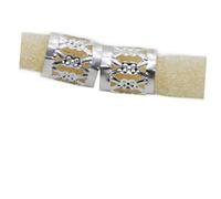 VICASKY 120pezzi Anelli Per Dreadlock Decorativi Forma Di Croce e Guscio Di Accessori Per Leggeri e Unici Per Intrecci Di Fermagli Per