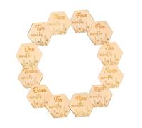 VICASKY 12pcs Biglietti Milestone per Ragazze Ragazzi Ragazze Cartoncini di Crescita Mensili Con Design Boho Accessori Fotografici Per Neonati E Neonati