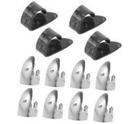 VICASKY 12pcs Chitarra Plettri In Celluloide Piccolo Pollice E Dita Picchetti Per Chitarra E Ukulele Per Principiante E Durevole E Pratico