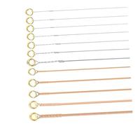 VICASKY 12pcs Corde di rame di fosforo per chitarra acustica e folk corde per chitarra di alta qualità per una sensazione di gioco chiara e confortevole, facile da cambiare e durevole