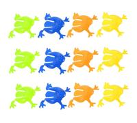 VICASKY 12pcs Giocattoli Di Salto Per Ragazzi Ragazze Divertenti Giocattoli Di Rana Salto Colori Colorati Per Feste Di Compleanno E Le Attività Scuole Promuove Le Competenze Motoriche